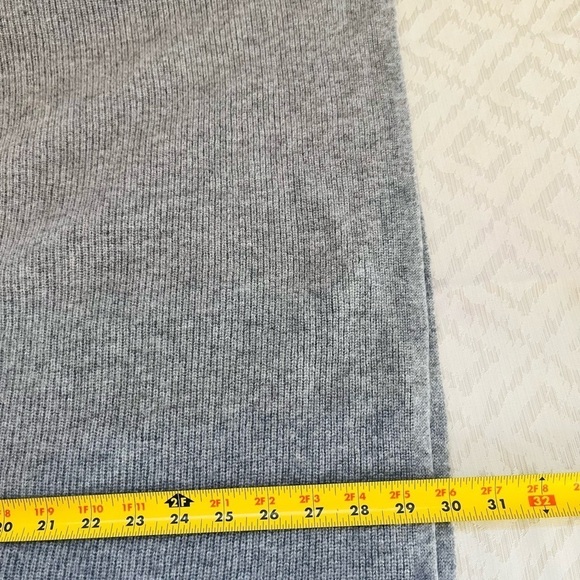 Gentle Herd Women Wool Button Shoulder Sweater Gray Size XL - Picture 7 of 7